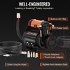 VEVOR Onboard Air Compressor Kit, 150PSI Offroad Air Compressor, Portable Tire Inflator Heavy Duty 3.5CFM Air Pump for Jeep SUV 4x4 Vehicle, Compatibility with Air tools, Air horns, Lockers