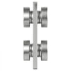 VEVOR 4 Wheel Trolley Assembly Rollers, 4 Pcs 1100 lbs Load, Dual Bearing Trolley Assembly for 1-5/8" Wide and All 1-5/8" or Taller Strut Channel, Heavy Duty Sliding Track System for Warehouse Garage