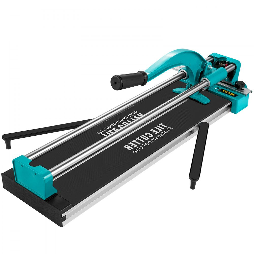 VEVOR 24 Inch Manual Tile Cutter Double Rails, Professional Tile Cutter W/Alloy Cutting Wheel for Porcelain and Ceramic Tiles