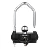 VEVOR Trailer Hitch Lock, Fits for 1-7/8 in, 2 in, 2-5/16 in Couplers, Heavy-Duty Anti-Theft Trailer Ball Lock with 3 Keys, Prying-Resistant, Adjustable Height Design for RVs, Boats, Trailers, Black