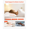 VEVOR Bed Pillow for Sleeping, King Size Luxury Quality Hotel Pillow with Memory Foam Fill, Supportive & Adjustable, Includes Natural Firber Pillowcase, Bedding for Back, Stomach and Side Sleepers