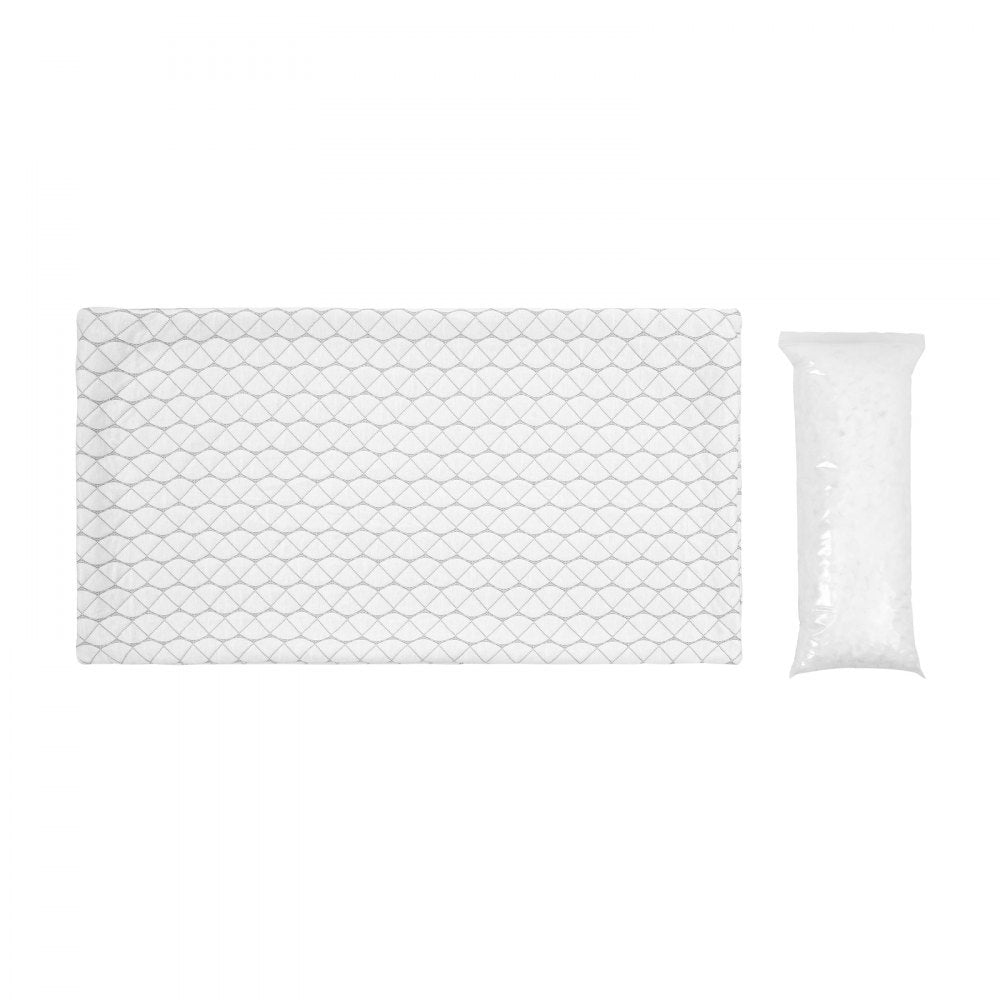 VEVOR Bed Pillow for Sleeping, King Size Luxury Quality Hotel Pillow with Memory Foam Fill, Supportive & Adjustable, Includes Natural Firber Pillowcase, Bedding for Back, Stomach and Side Sleepers