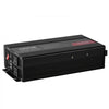 VEVOR Sine Wave Converter, 1000W, DC 12V to AC 120V, with Dual AC Sockets, 1 USB, 1 Type-C, Remote Operation for Portable Electronics, CE FCC Approved