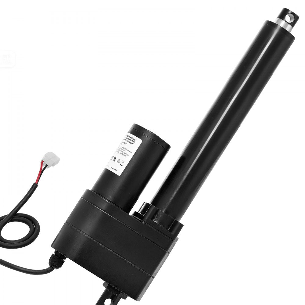 VEVOR 12V Linear Actuator, 7.87 Inch Ultra Heavy-Duty 2023lbs/9000N Linear Motion Actuator, IP65 Waterproof 0.2"/s with Mounting Brackets for Industrial Machinery Vessels, Heavy Lifting Systems