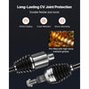VEVOR CV Axle Shaft Assembly, 2 Pieces Front Left & Right (Driver and Passenger Side), Automotive Replacement Joint Axles Pair Compatible with 2009-2017 Chevrolet Traverse, Alloy Steel & Carbon Steel