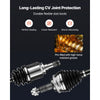 VEVOR CV Axle Shaft Assembly, 2 Pieces Front Left & Right (Driver and Passenger Side), Automotive Replacement CV Joint Axles Pair Compatible with 2009-2018 Toyota Corolla, Alloy Steel & Carbon Steel