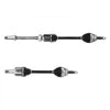 VEVOR CV Axle Shaft Assembly, 2 Pieces Front Left & Right (Driver and Passenger Side), Automotive Replacement CV Joint Axles Pair Compatible with 2004-2010 Toyota Sienna, Alloy Steel & Carbon Steel