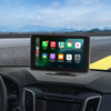 VEVOR Wireless Car Stereo, 7-Inch HD Portable Radio Touch Screen Compatible with Apple CarPlay & Android Auto, CarPlay Screen with Backup Camera, Voice Control, Mirror Link, Bluetooth, GPS Navigation