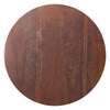 VEVOR 24 in Wood Lazy Susan Turntable, 360° Rotation Round Clear Tabletop Rotating Tray, Acacia Wood Dining Table Centerpiece, Smooth and Silent Spin, for Family Gatherings, Banquets and Weddings