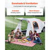 VEVOR Inflatable SUV Tent with Awning, 8 x 6.7 ft 3-Season SUV Tailgate Tent with Ventilated Doors & Mesh Window, PU2000mm Waterproof Car Rear Hatch Tents for Outdoor Camping - Air Pump Included