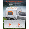 VEVOR Inflatable Pickup Truck Tent, 7.2 x 5.4 FT 3-Season Truck Bed Tent with Ventilated Mesh Windows, PU2000mm Waterproof Pickup Camping Tents for Outdoor Hiking Activities - Air Pump Included