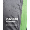 VEVOR Pickup Truck Tent, Fits 5.0-5.2 ft Truck Tents for Camping, Waterproof PU2000 mm 2-3 Person Sleeping Truck Bed Tent, Sturdy Truck Bed Camper Shell with Expandable Awning, Rainfly, Storage Bag