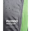 VEVOR Pickup Truck Tent, Fit 5.5-6.0 ft Truck Tents for Camping, Waterproof PU2000mm 2-3 Person Sleeping Truck Bed Tent with Double Layer Design Windows, Sturdy Truck Bed Camper Shell with Storage Bag