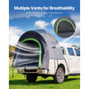 VEVOR Pickup Truck Tent, Fit 6.4-6.7 ft Truck Tents for Camping, Waterproof PU2000 2-3 Person Sleeping Truck Bed Tent with Double Layer Design Windows, Sturdy Truck Bed Camper Shell with Storage Bag
