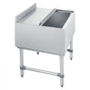 VEVOR Commercial Ice Bin, 79.9 Qt Max Capacity, 24 x 24 x 33 Inch Stainless Steel Ice Chest with Sliding Lid, 24H Long-Lasting Insulation, Cooler Cart Cocktail Unit for Bar Restaurant Pub, NSF