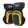 VEVOR Knee Pads for Work, Extended Heavy Duty Construction Knee Pads with 2 Extension Straps, Anti-slip Foam Gel Knee Pads, Men & Women, for Gardening Flooring Roofing and Cleaning, Yellow and Black