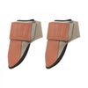 VEVOR Knee Pads for Work, Durable Leather Construction Pads, Machine Washable Work Knee Pads, Easy to Wear and Take off, Extra Thick Knee Support for Gardening Flooring and Cleaning, Black and Brown