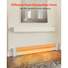 VEVOR Baseboard Heater Covers, Basic Series 5 ft Standard Electric Heating Unit Front Cover for Home Improvement, Heavy-duty Steel, Easy Installation for Bedroom Replacing Old Cover, White
