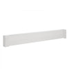 VEVOR Baseboard Heater Covers, Basic Series 5 ft Standard Electric Heating Unit Front Cover for Home Improvement, Heavy-duty Steel, Easy Installation for Bedroom Replacing Old Cover, White