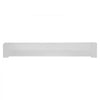 VEVOR Baseboard Heater Covers, Basic Series 4 ft Standard Electric Heating Unit Front Cover for Home Improvement, Heavy-duty Steel, Easy Installation for Bedroom Replacing Old Cover, White