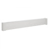VEVOR Baseboard Heater Covers, Basic Series 6 ft Standard Electric Heating Unit Front Cover for Home Improvement, Heavy-duty Steel, Easy Installation for Bedroom Replacing Old Cover, White