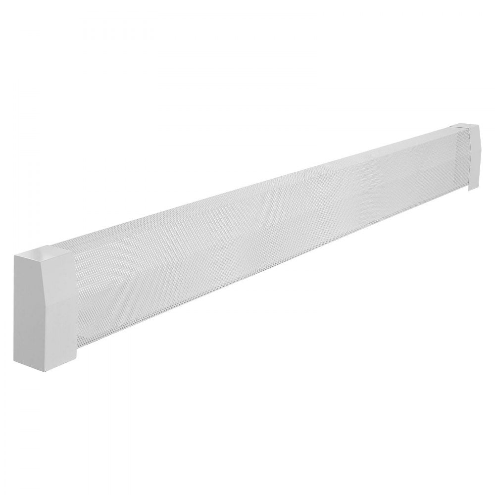 VEVOR Baseboard Heater Covers, Premium Series 6 ft Standard Electric Heating Unit Front Cover for Home Improvement, Heavy-duty Steel, Easy Installation for Bedroom Replacing Old Cover, White
