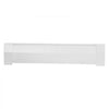 VEVOR Baseboard Heater Covers, Premium Series 3 ft Standard Electric Heating Unit Front Cover for Home Improvement, Heavy-duty Steel, Easy Installation for Bedroom Replacing Old Cover, White