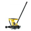 VEVOR Low Profile Floor Jack, 2 Ton (4409 lbs) Capacity, Steel Racing Floor Jack with Single Piston Quick Lift Pump, Hydraulic Trolley Car Lift for Cars, Motorcycles, ATVs, Lifting Range 5.7"-17"