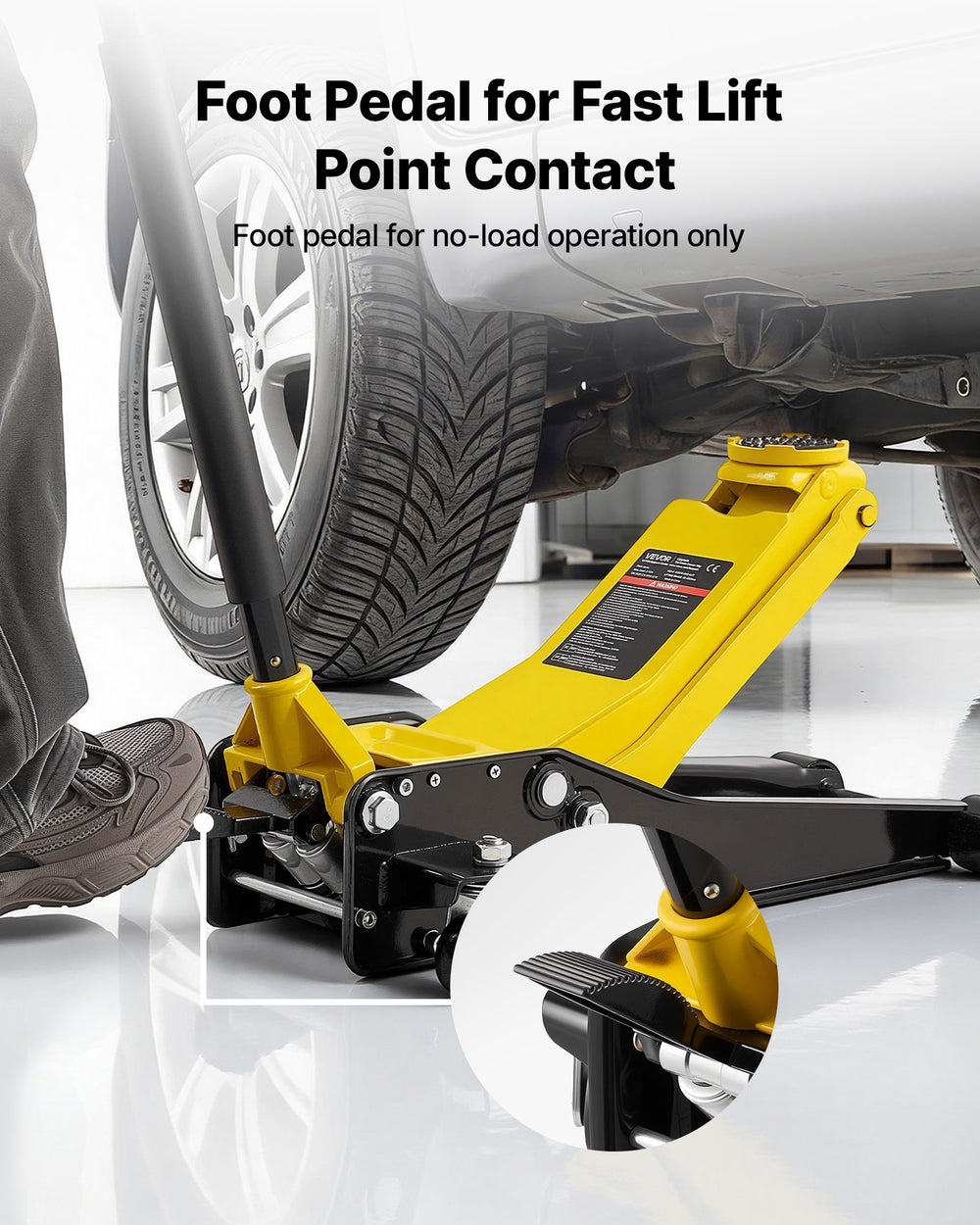 VEVOR Low Profile Floor Jack 3 Ton - image 1