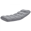 VEVOR Floor Chair, Recycled Foam Folding Sofa Chair with 14 Adjustable Positions, Multifunctional Floor Chair with Back Support Ideal for Sleeping Reading, Floor Gaming Chair Suitable for Kids, Gray