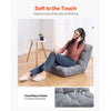 VEVOR Floor Chair, Recycled Foam Folding Sofa Chair with 14 Adjustable Positions, Multifunctional Floor Chair with Back Support Ideal for Sleeping Reading, Floor Gaming Chair for Living Room, Gray