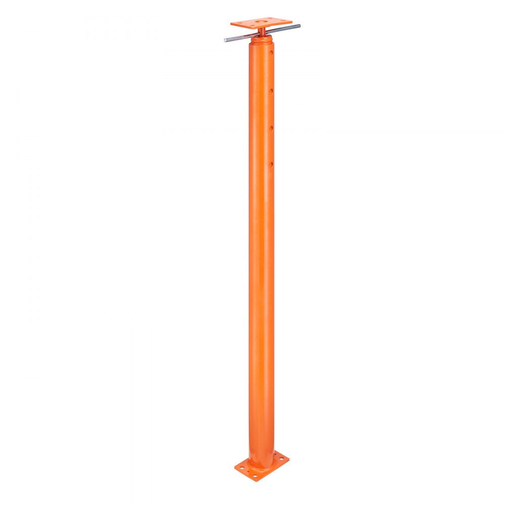 VEVOR House Floor Jack, 54"-150" Height Range, 11200 lbs Max Load Capacity, Adjustable Support Beam Basement Jack Post Pole for Leveling, Lift Support Steel Telescoping Jack for Temporary Support