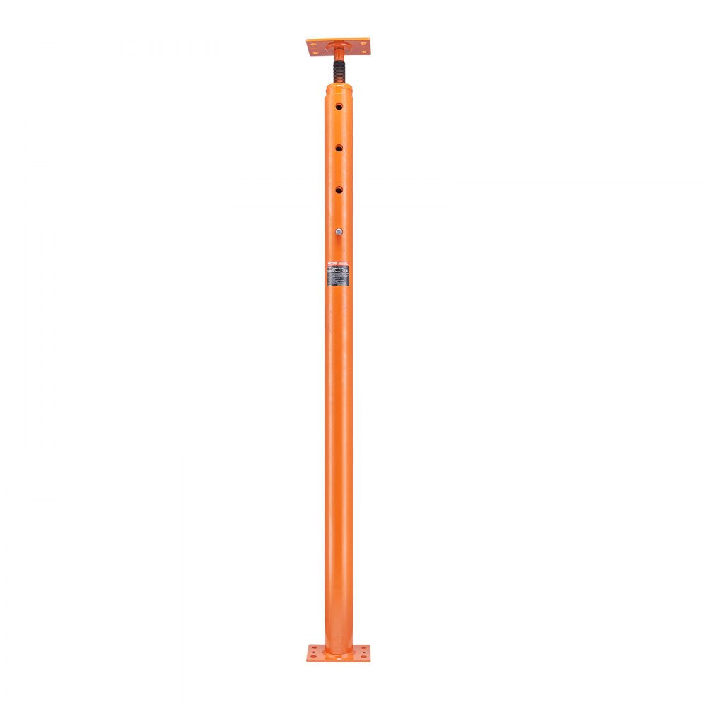 VEVOR House Floor Jack, 53"-93" Height Range, 18000 lbs Max Load Capacity, Adjustable Support Beam Basement Jack Post Pole for Leveling, Lift Support Steel Telescoping Jack Post for Temporary Support