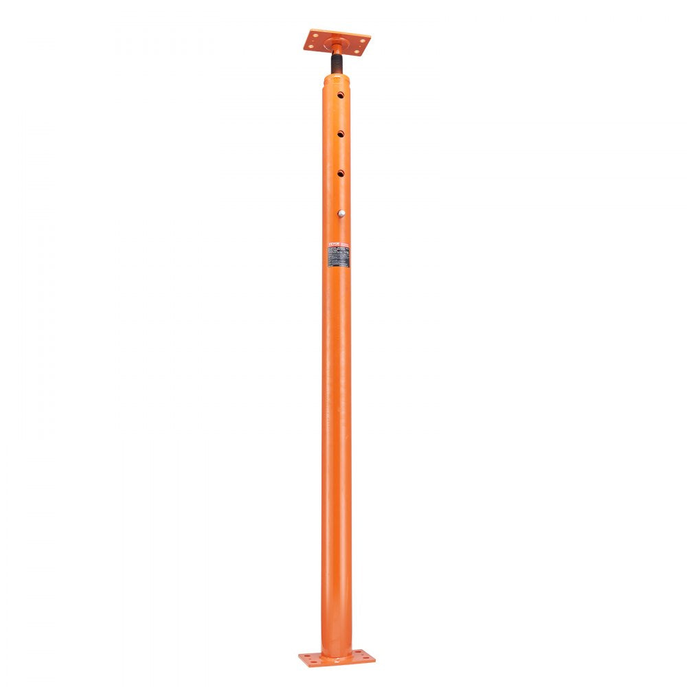 VEVOR House Floor Jack, 53"-93" Height Range, 18000 lbs Max Load Capacity, Adjustable Support Beam Basement Jack Post Pole for Leveling, Lift Support Steel Telescoping Jack Post for Temporary Support