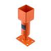 VEVOR Screw Jack Post, 4" x 4", 13.2"-18.7" Height Range, 24700 lbs Max Load Capacity, Adjustable Shore Jack, Temporary House Jack Pole for Home Leveling, Lifting Floor Crawlspace Basement Shore Beam