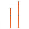 VEVOR House Floor Jacks, 2 Pack 53-93 Inch Height Range, 18000 lbs Max Load Capacity, Adjustable Support Beam Basement Jack Post Pole for Leveling, Lift Steel Telescoping Post for Temporary Support