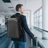 VEVOR Vacuum Travel Backpack, 65L, Expandable Vacuum Seal Compression Travel Backpack with Pump, with TSA-Approved Lock, Airback Vacpack, Water-Resistant Carry-On Suitcase Luggage, for Business, Gray