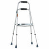 VEVOR Folding Hemi Walker, One Arm Folding Walker for Seniors with 6-Level Adjustable Height, Lightweight Aluminum | Side One-Hand Style Mobility Aid for Elderly Handicapped Disabled, Up to 350LBS