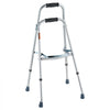 VEVOR Folding Hemi Walker, One Arm Folding Walker for Seniors with 6-Level Adjustable Height, Lightweight Aluminum | Side One-Hand Style Mobility Aid for Elderly Handicapped Disabled, Up to 350LBS
