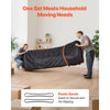 VEVOR Moving Blankets 12 Pcs, 72 x 40 in (32 lbs/dz) Large Packing Blankets with Cotton Filling, Heavy Duty Nonwoven Fabric Padded Moving Blanket for Shipping, Wrapping, Protecting Furniture