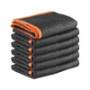VEVOR Moving Blankets 6 Pcs, 80 x 72 in (35 lbs/dz) Large Packing Blankets with Cotton Filling, Heavy Duty Nonwoven Fabric Padded Moving Blanket for Shipping, Wrapping, Protecting Furniture