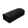VEVOR Sound Dampening Blanket, 96" x 80", Extra Large Studio Grommeted Soundproof Blanket with Grommets, Light Blocker for Door Acoustic Noise Blocking Blanket Studio Sound Absorption Sheet, Black