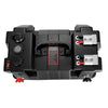 VEVOR Battery Box, Group 24/31 Trolling Motor Battery Box, 12V/24V Marine Batteries Case with PP Shell and Dual Straps, Smart Batteries Case, Suitable for Trolling Motor, Marine,RV & Solar Panel