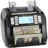 VEVOR Money Counter Machine, Bill Counter with UV, MG, IR and DD Counterfeit Detection, USD & EUR Cash Counting Machine with Add and Batch Modes, Large LCD & External Display