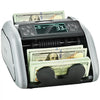 VEVOR Money Counter Machine, Bill Counter with UV, MG, IR and DD Counterfeit Detection, USD & EUR Cash Counting Machine with Large LCD & External Display for Small Business