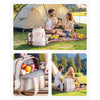 VEVOR Picnic Backpack, Beach Picnic Backpack Bag for 4 Person with Insulated Cooler Compartment, Detachable Bottle/Wine Holder, Lightweight Blanket, Plates & Cutlery Set for Outdoor, Hiking, Camping