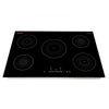VEVOR Induction Cooktop 30in 5 Burners Built-in Electric Stove 220V 9200W, Low-Power Continuous Heating, Induction Burner for Kitchen, 9 Power Levels, LED Touch Screen, Ceramic Glass, Child Lock