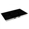 VEVOR Induction Cooktop 30in 5 Burners Built-in Electric Stove 220V 9200W, Low-Power Continuous Heating, Induction Burner for Kitchen, 9 Power Levels, LED Touch Screen, Ceramic Glass, and Child Lock