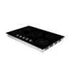 VEVOR Induction Cooktop 30in 5 Burners Built-in Electric Stove 220V 9200W, Low-Power Continuous Heating, Induction Burner for Kitchen, 11 Power Levels, Knob Control, Ceramic Glass, and Child Lock