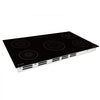 VEVOR Induction Cooktop 36inch 5 Burners Built-in Electric Stove 220V 9200W, Low-Power Continuous Heating, Induction Burner for Kitchen, with 9 Power Levels, LED Touch Screen, and Child Lock